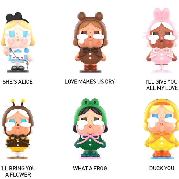 CRYBABY Crying Again Series figures set - Picture 1 of 3